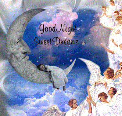 Anioły w niebie słodkich snów